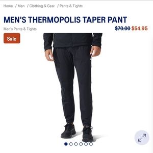 Brand New Asics Men’s Fleece Thermopolis Pants